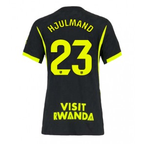 Atletico Madrid Morten Hjulmand #23 Replika Bortatröja Damer 2026-27 Kortärmad